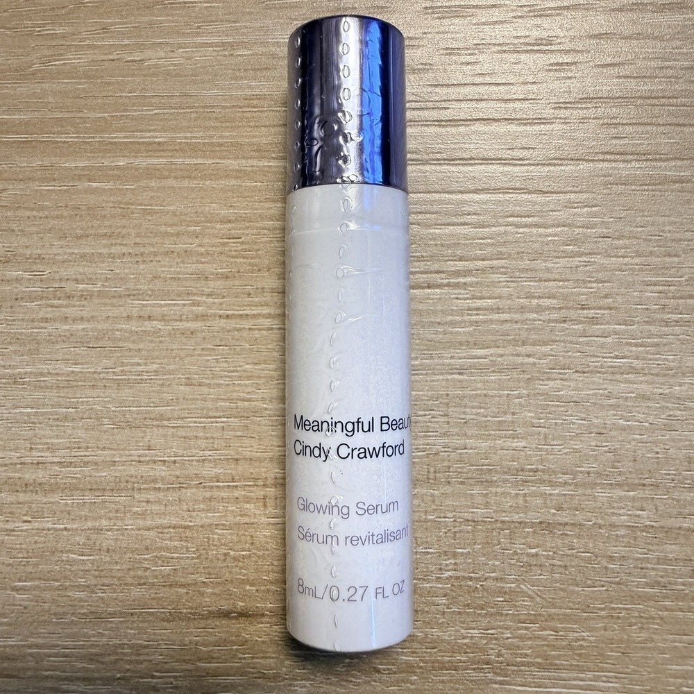 Meaningful Beauty Cindy Crawford Anti-Aging Glowing Serum .27 oz New‎ Sealed